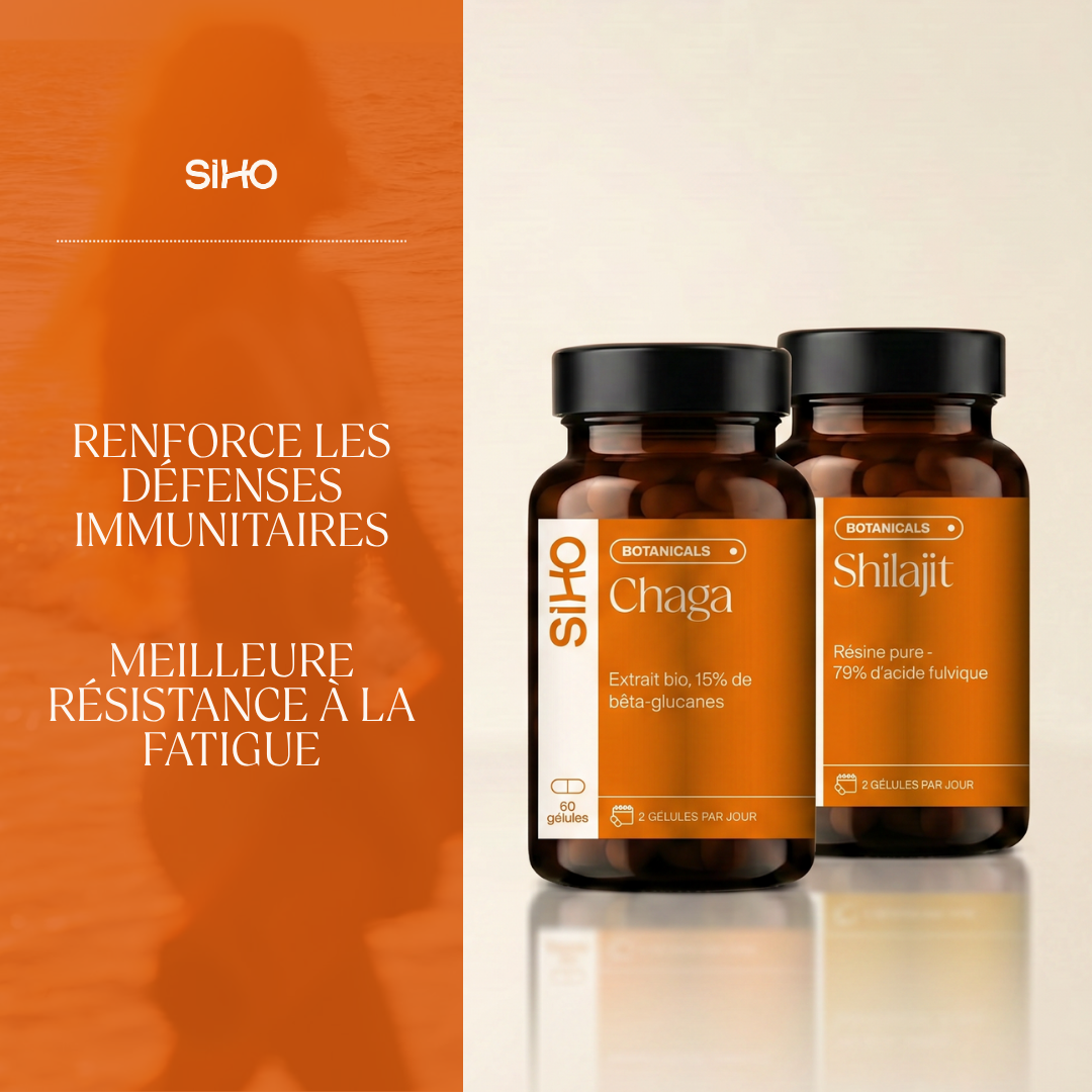 Pack Immunité I Chaga Bio + Shilajit
