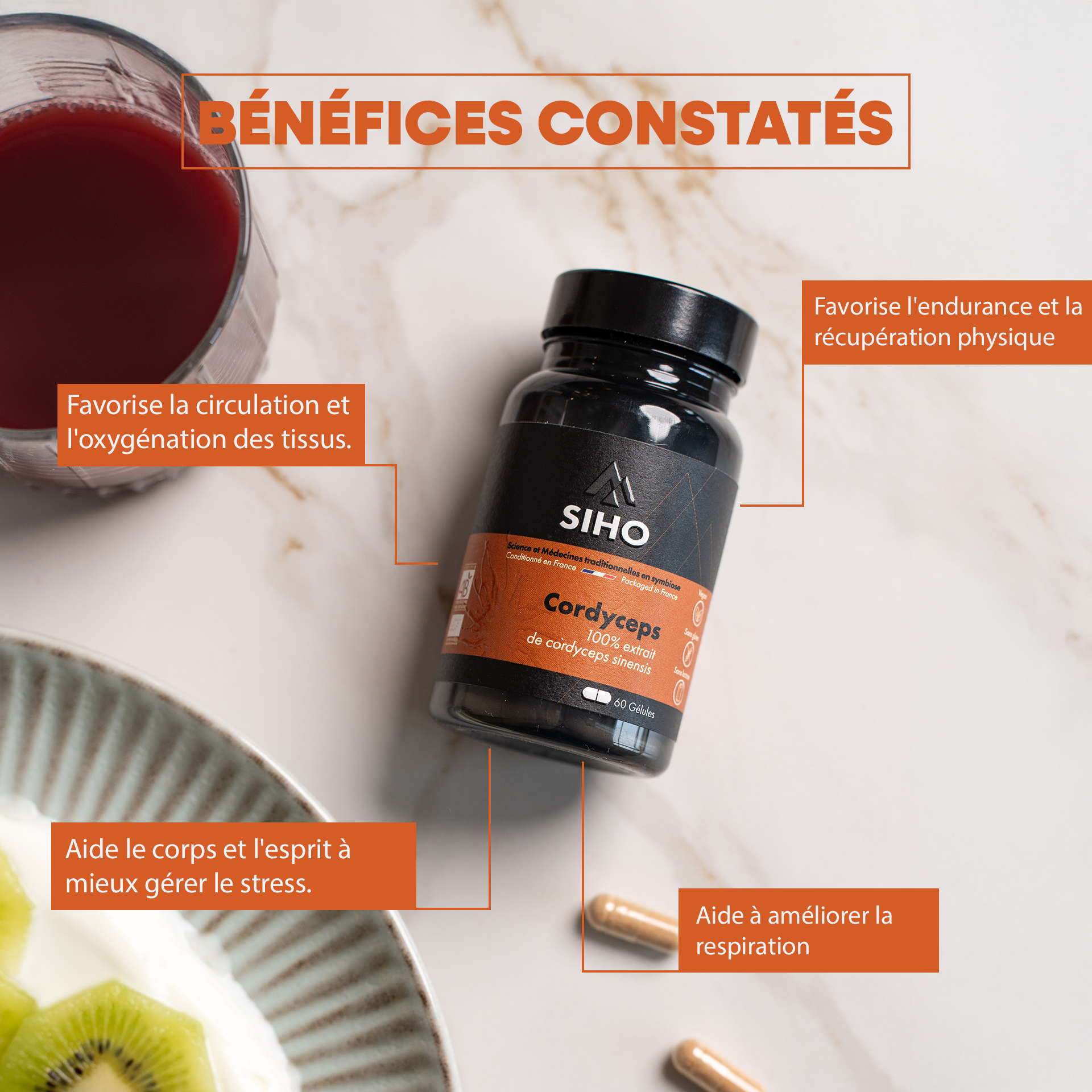 Pack Énergie I Shilajit + Cordyceps + CoQ10