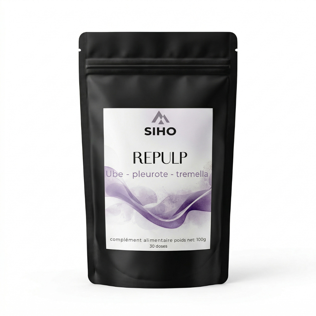 Repulp  | Boisson Fonctionnelle Ube Pleurote Tremella - Peau Fermeté Teint