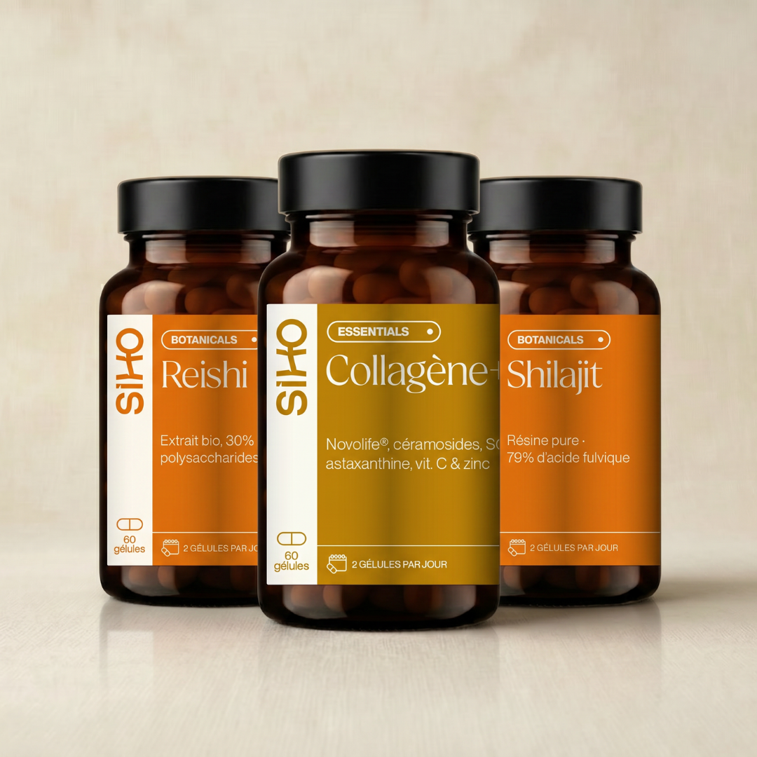 Pack Articulation I Shilajit + Collagène végétarien + Reishi Bio