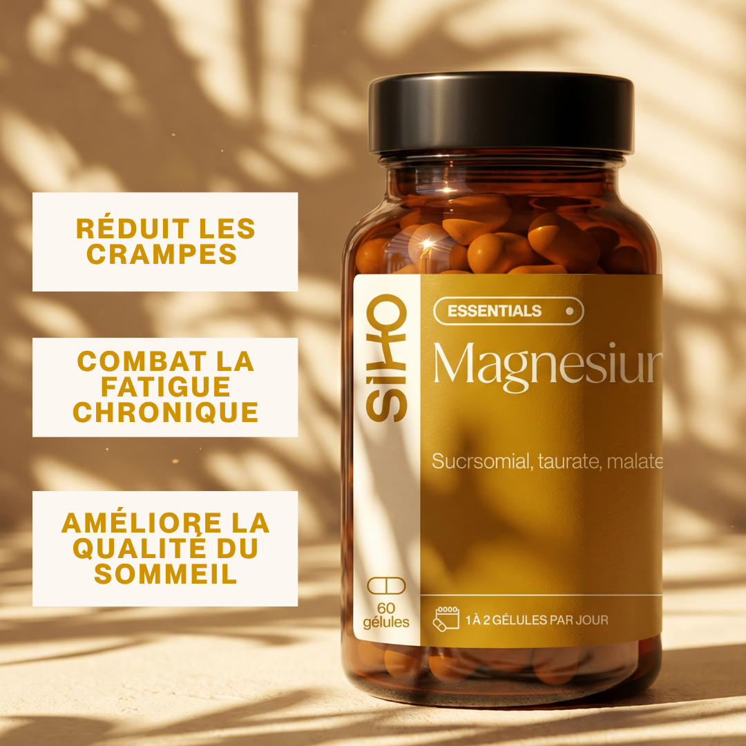 Magnésium+ - Complexe de 3 magnésiums