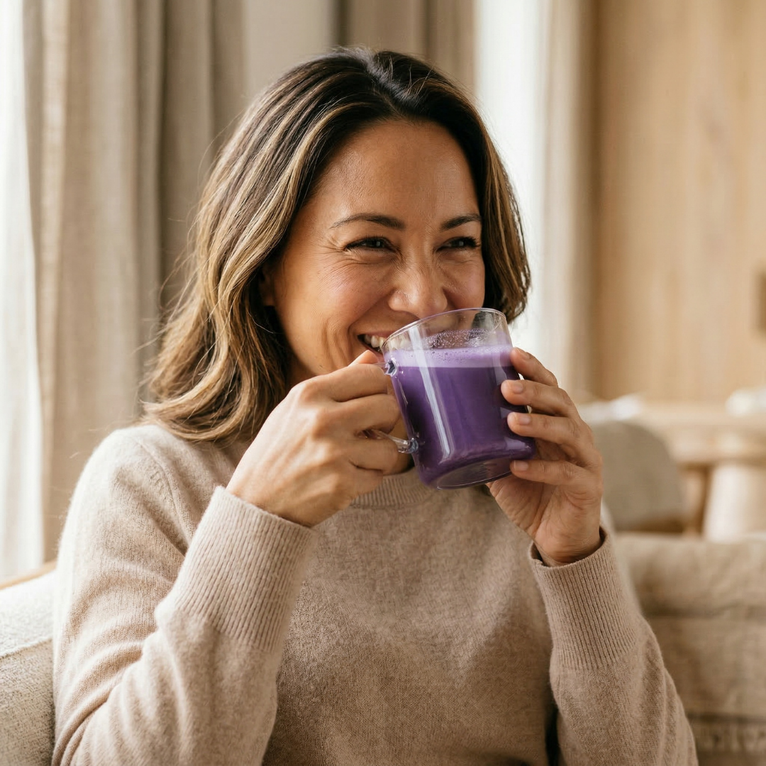 Relax | Boisson Fonctionnelle Ube Glycine Maitake - Sommeil & Relaxation
