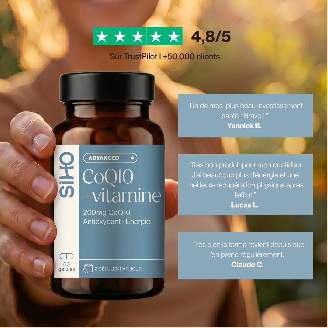 Coenzyme Q10 - CoQ10 - hautement dosée