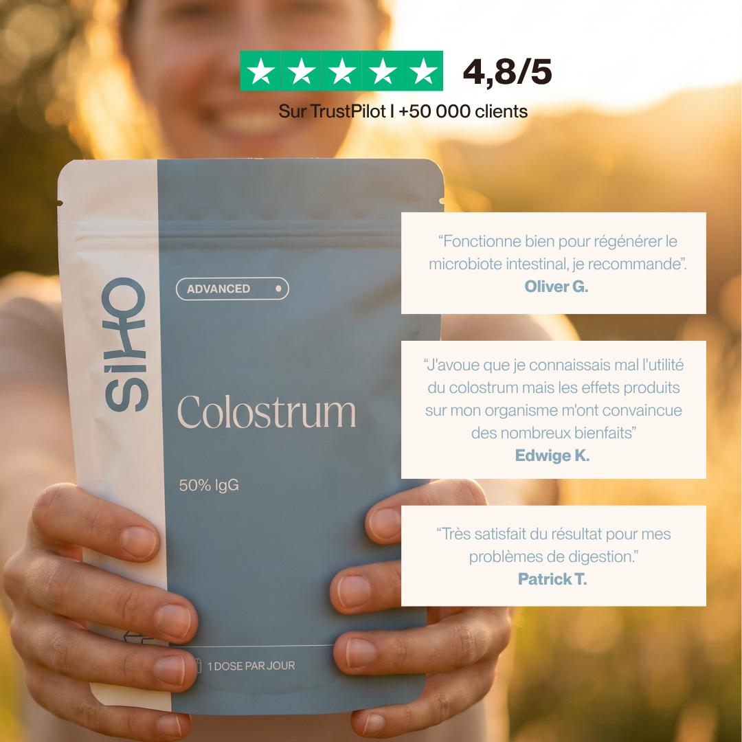 Colostrum bovin français