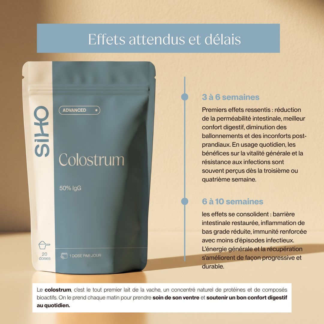 Colostrum bovin français
