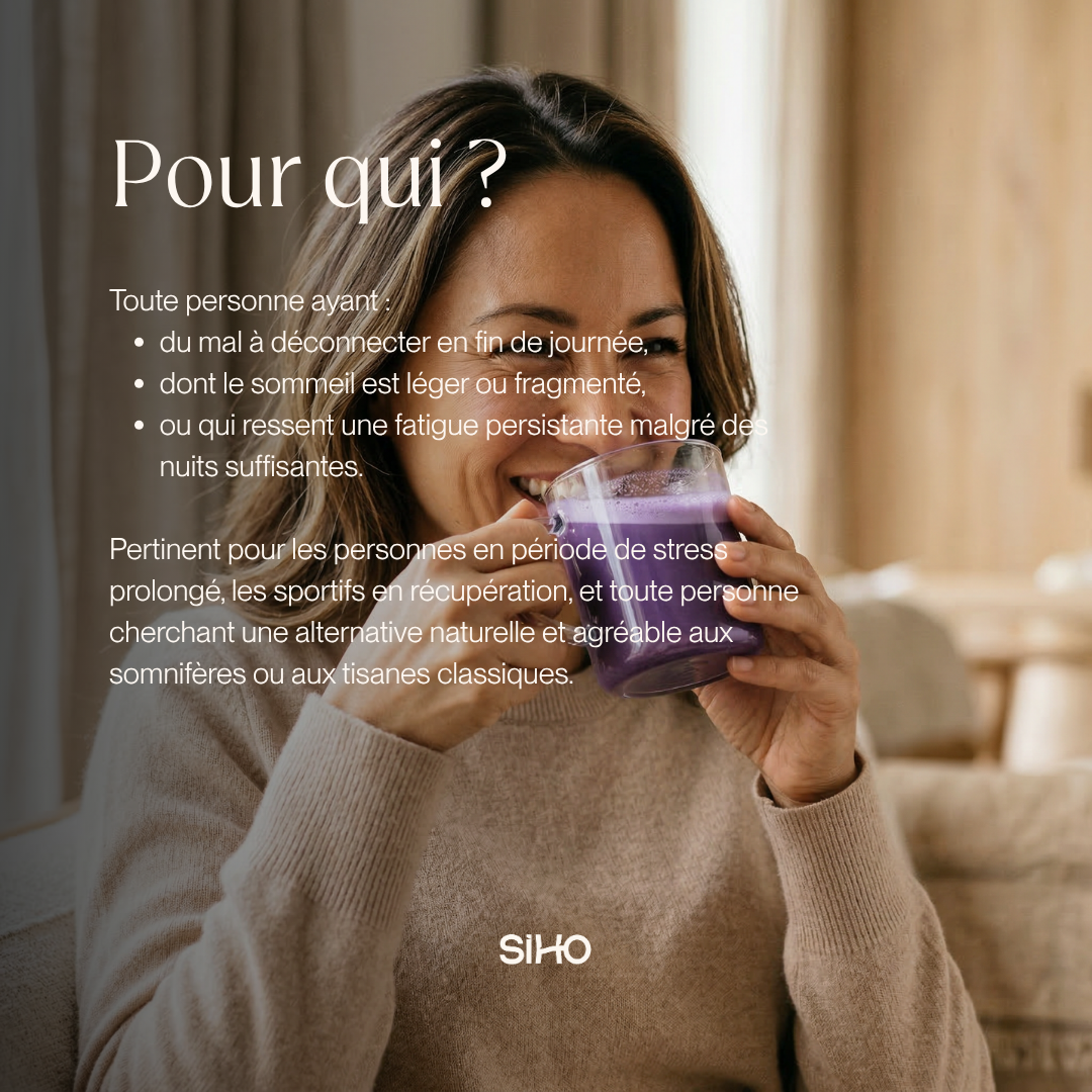 Reset | Boisson Fonctionnelle Ube Glycine Maitake - Sommeil & Relaxation