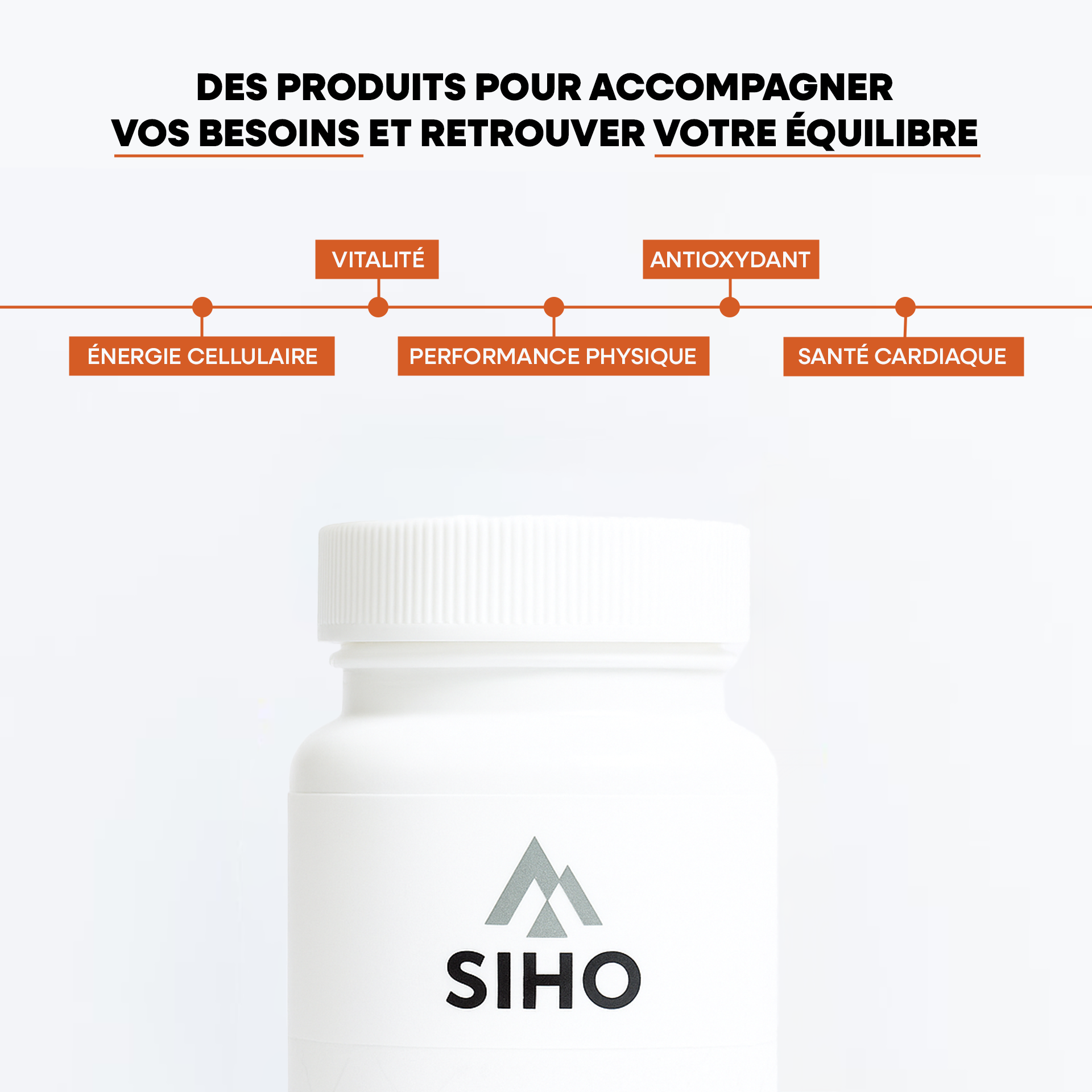Coenzyme Q10 - CoQ10 - hautement dosée