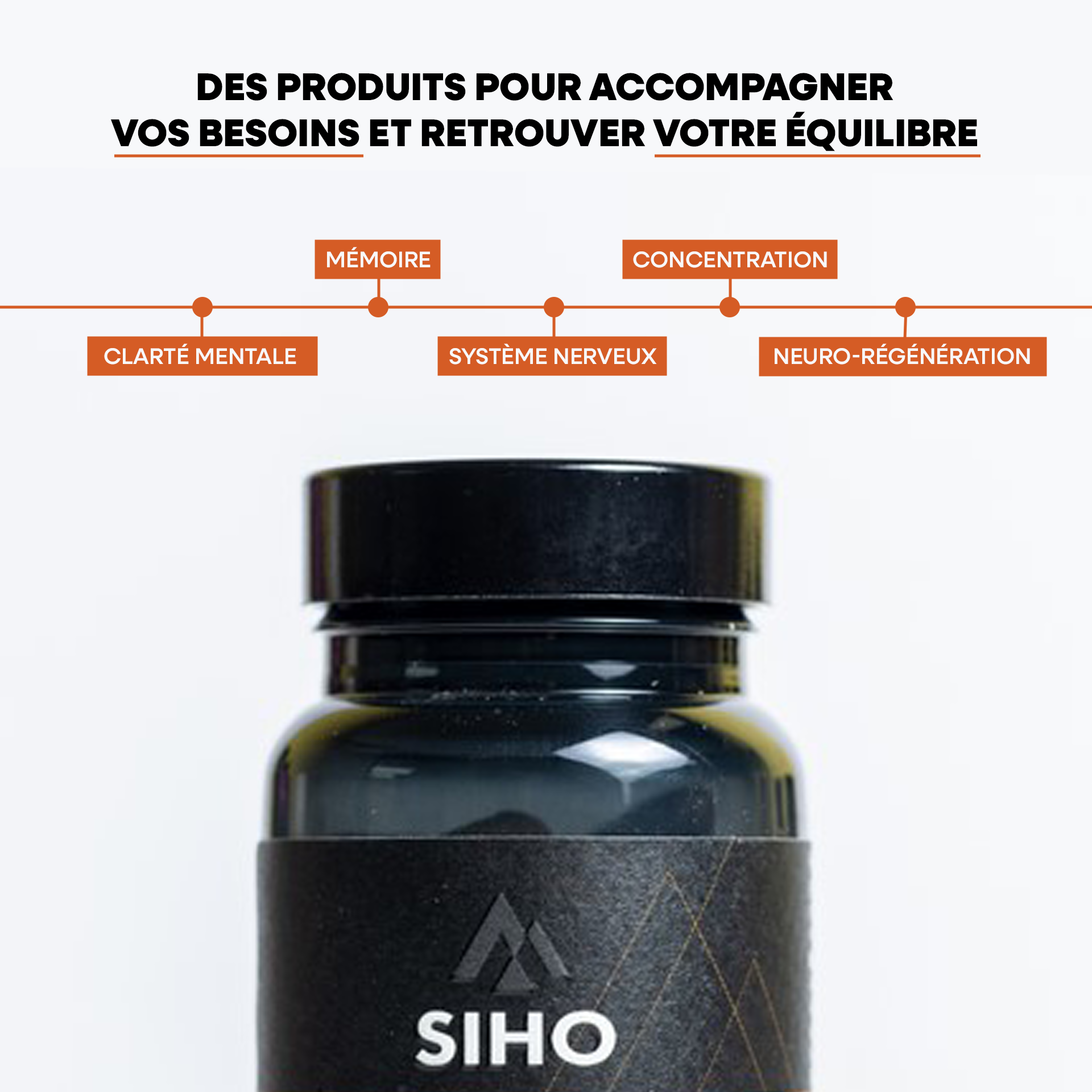 Hericium / Crinière de lion, extrait bio - 60 gélules - 1 mois