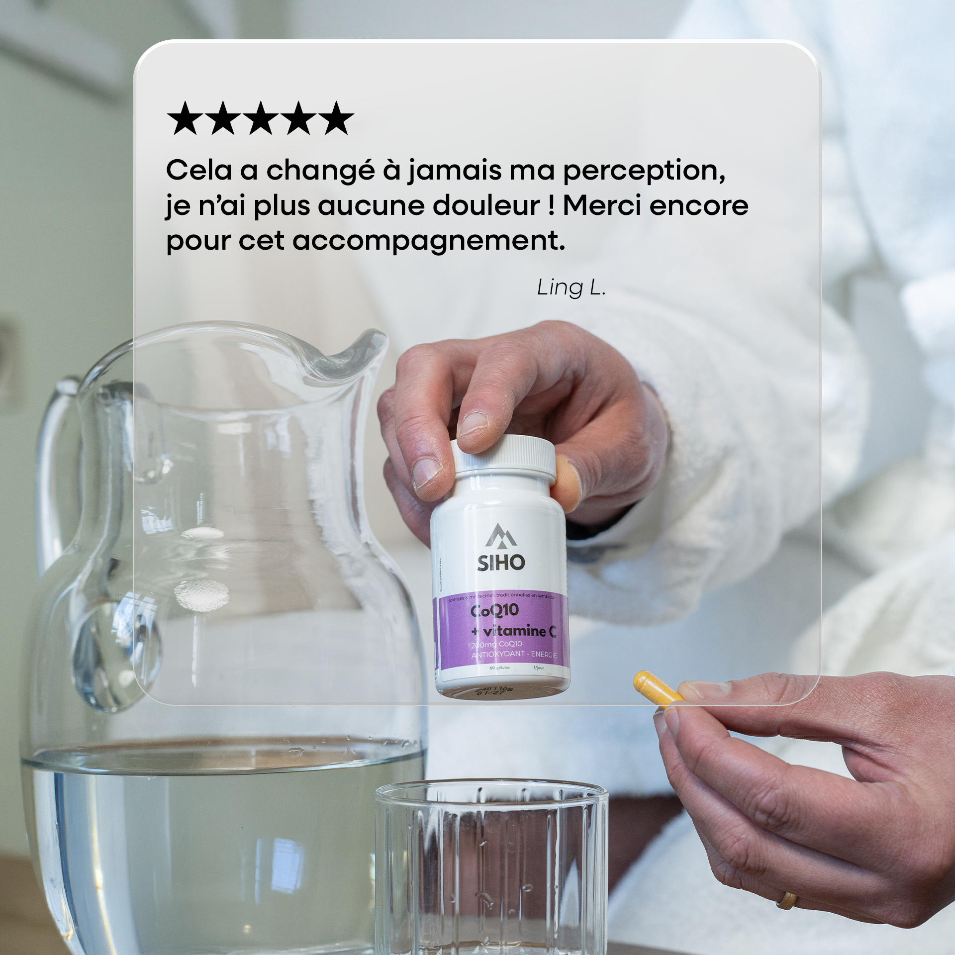 Coenzyme Q10 - CoQ10 - hautement dosée