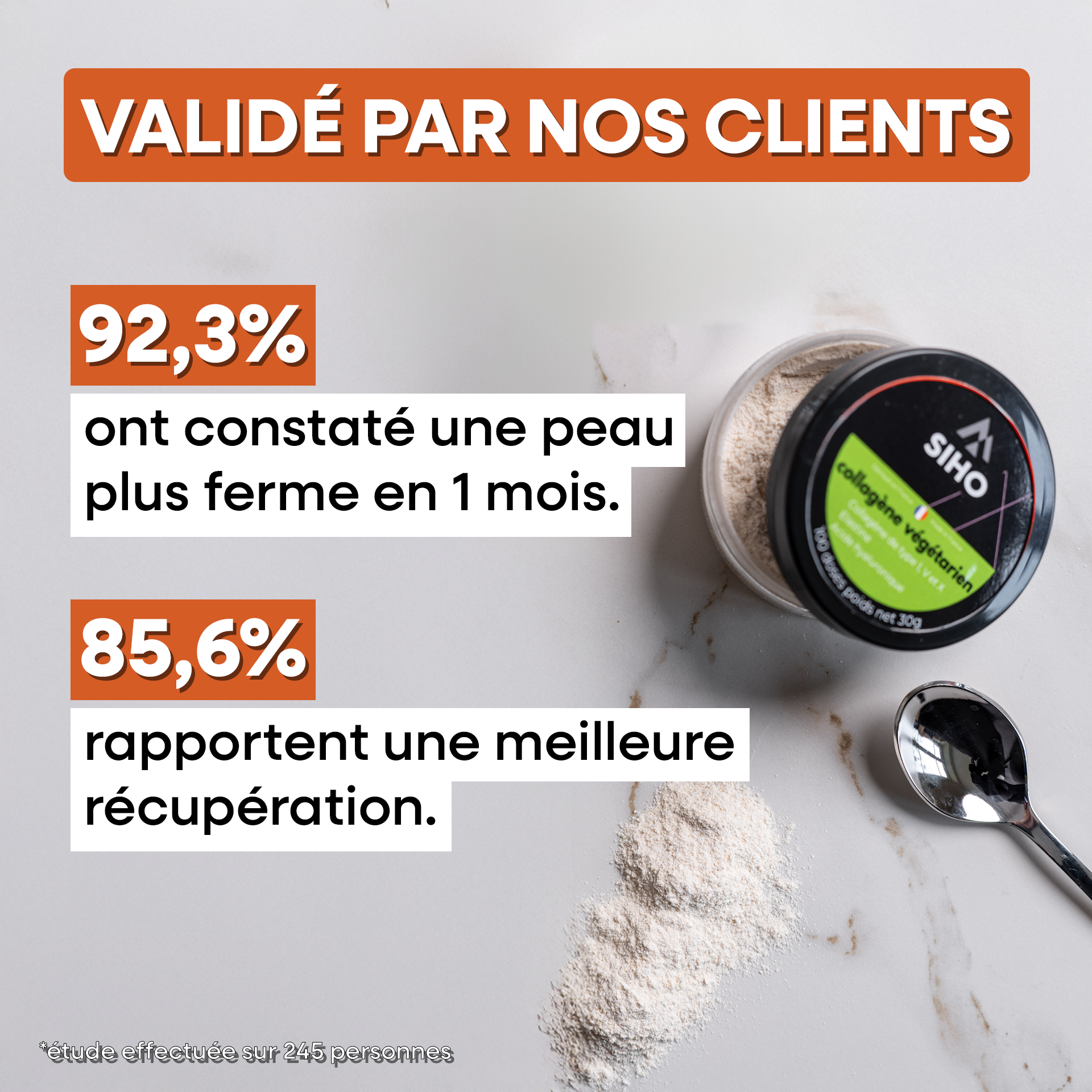 Collagène Végétarien Novolife - Révolutionnaire pour des  Articulations Saines