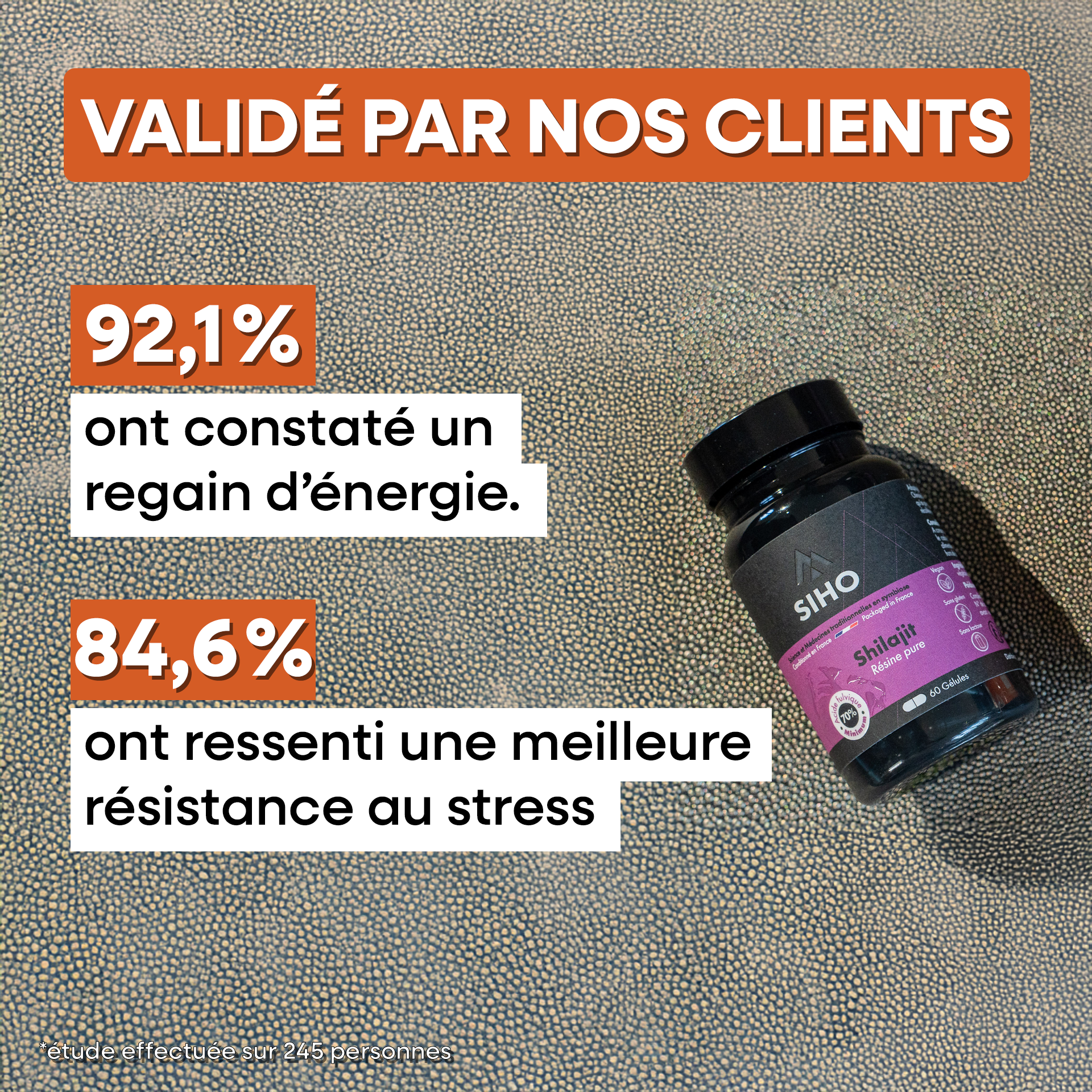 Shilajit Pur en gélules - SIHO