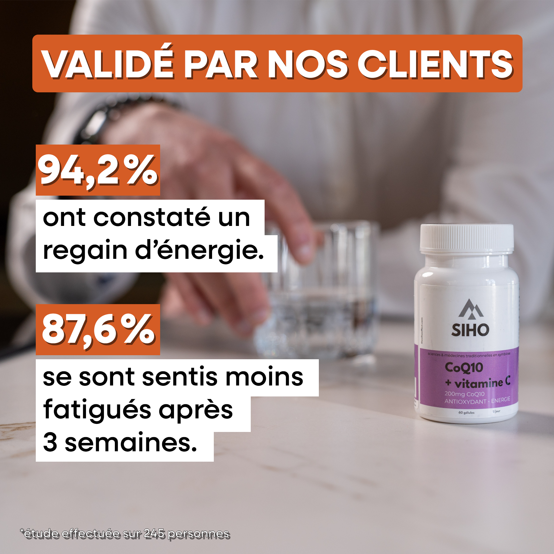 Coenzyme Q10 - CoQ10 - hautement dosée