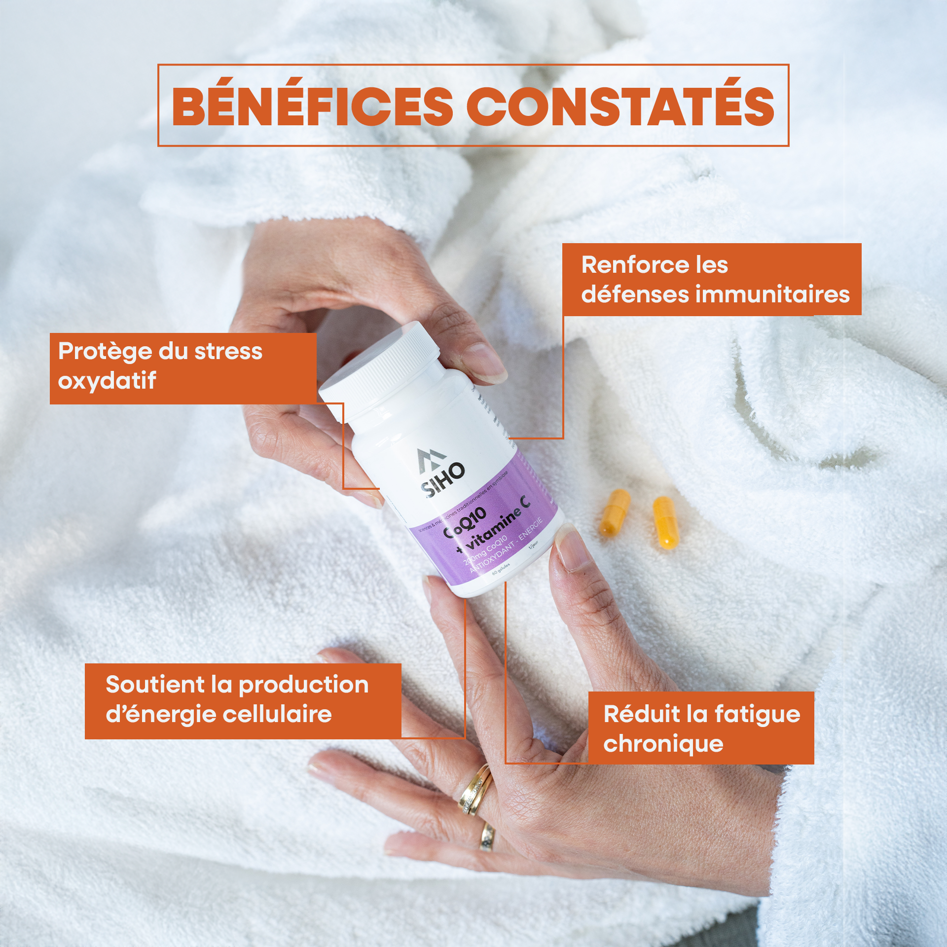 Coenzyme Q10 - CoQ10 - hautement dosée