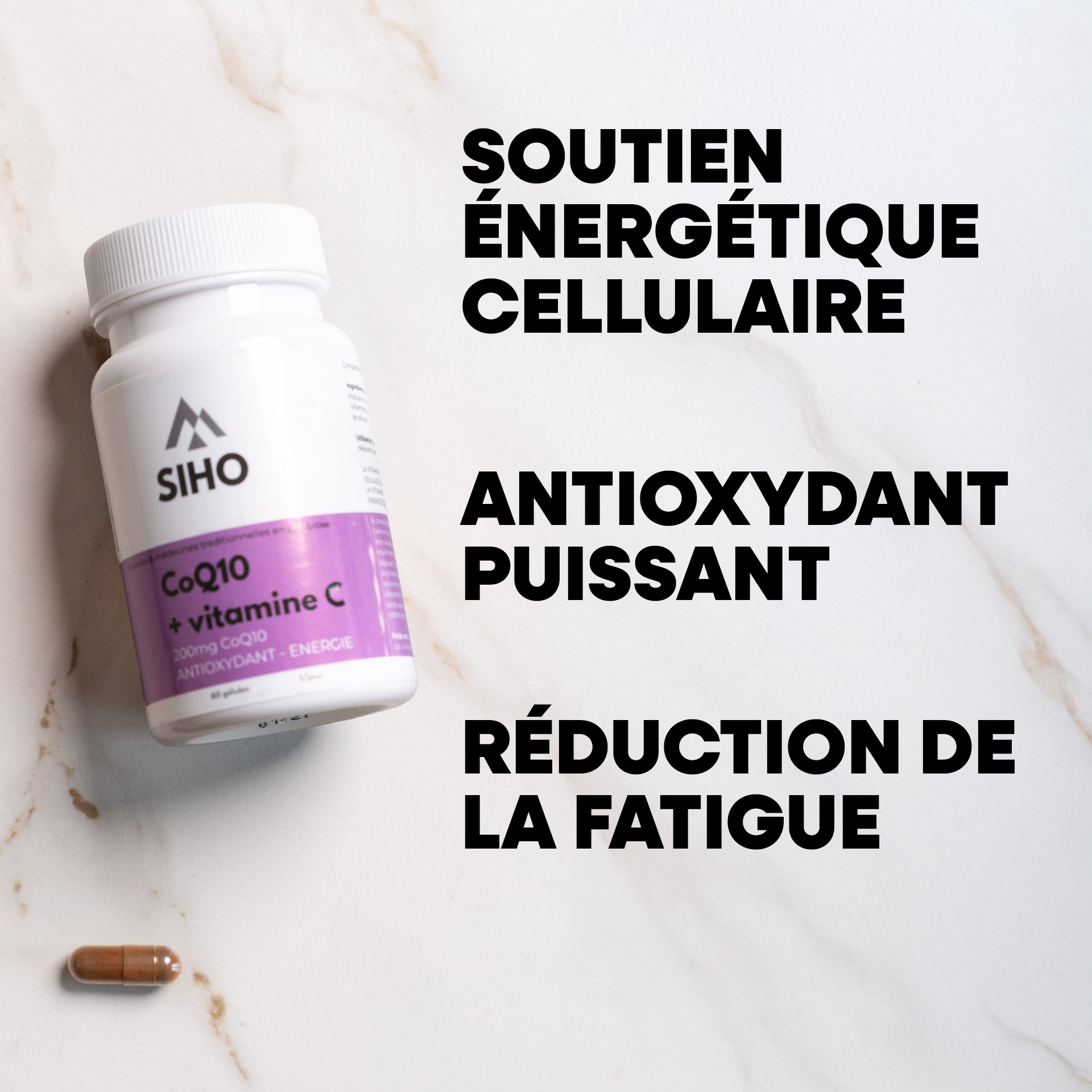 Coenzyme Q10 - CoQ10 - hautement dosée