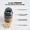 Hericium / Crinière de lion, extrait bio - 60 gélules - 1 mois
